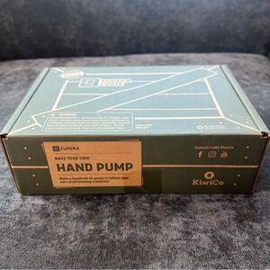NIB KiwiCo Eureka Kit- Make Your Own Hand Pump